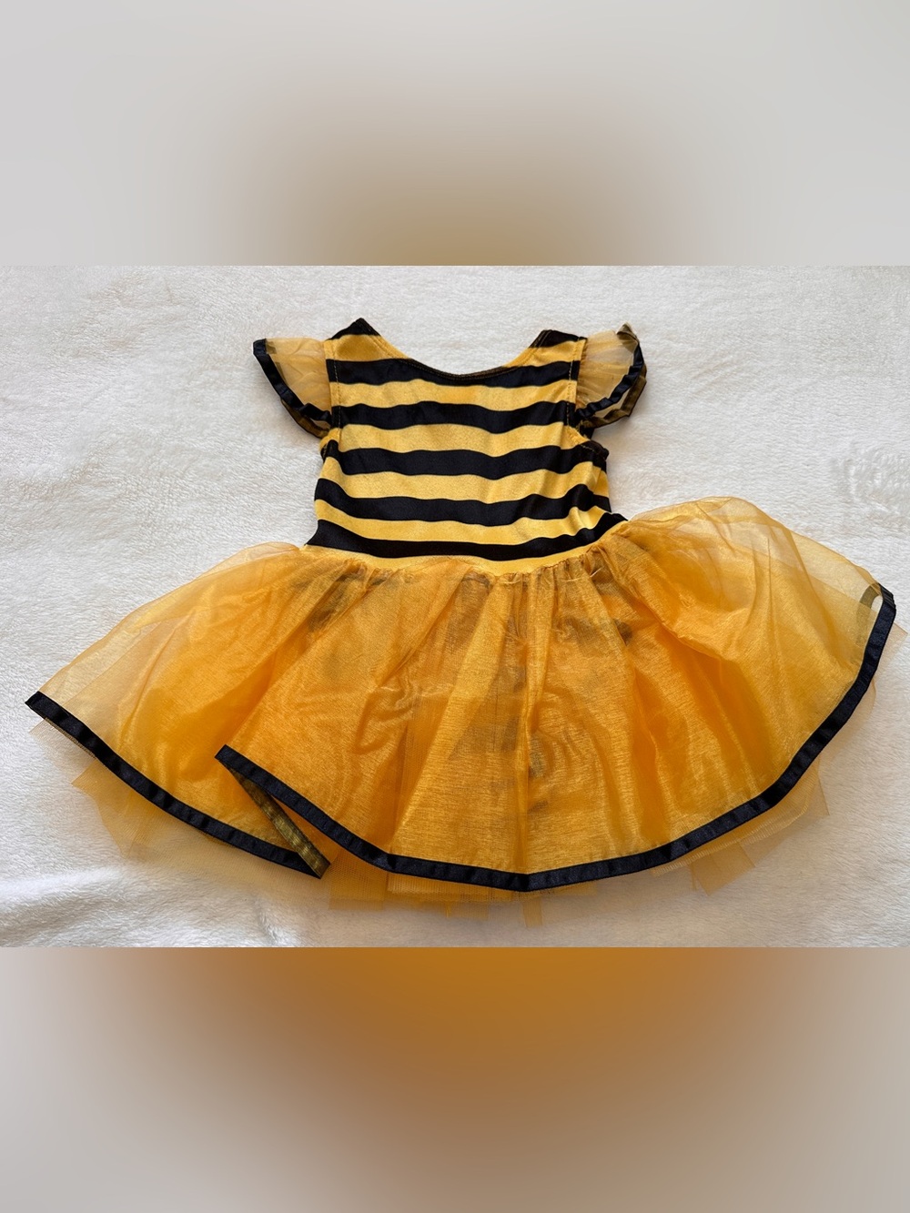Gymboree Yellow and Black Bumble Bee Tutu Dress 12-18 months